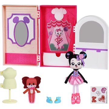 Disney Minnie egér és kutyusa cuki rongybaba balettstúdió szett (SWEET SEAMS)