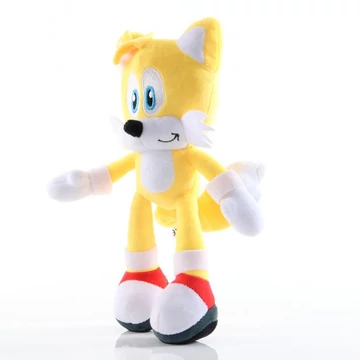 Sonic, a sündisznó Tails plüss figura 28 cm