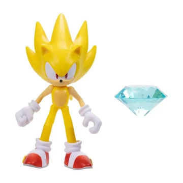 Sonic, a sündisznó Super Sonic figura kiegészítővel 10 cm Sonic, a sündisznó Super Sonic figura kiegészítővel 10 cm