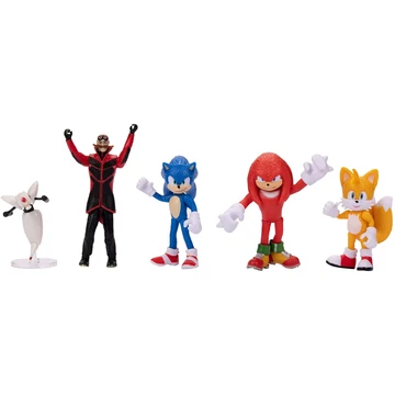 Sonic, a sündisznó 5 darabos figura szett  Sonic, a sündisznó 5 darabos figura szett