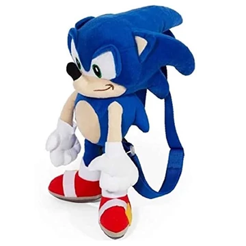 Sonic, a sündisznó plüss nagy táska 43 cm Sonic, a sündisznó plüss nagy táska 43 cm