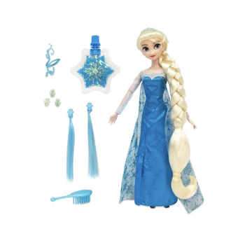 Disney Jégvarázs  Elza "hajas" baba szett   Disney Jégvarázs  Elza "hajas" baba szett