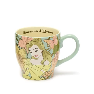 Disney Belle virágmintás bögre 495 ml