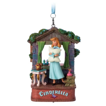 Disney Hamupipőke hercegnő zenélő  2in1 dísz