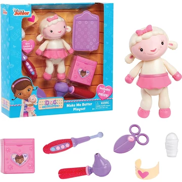 Disney Dr. Plüssi Lambie / Bárány figura kiegészítőkkel 