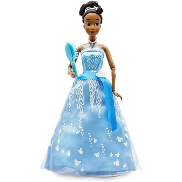 Disney Tiana hercegnő varázslatos ruhában 28 cm (világit+énekel)*ritka*
