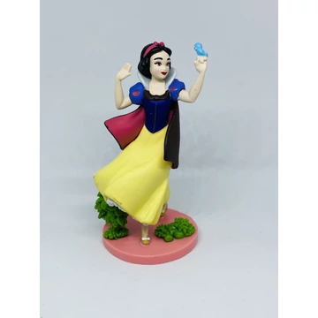 Disney Hófehérke hercegnő madárkával figura 10 cm