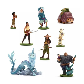 Disney Raya figura szett 8 részes  Disney Raya figura szett 8 részes