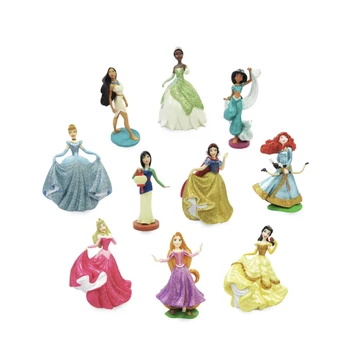 Disney Hercegnős 10 darabos csillogó figura szett  Disney Hercegnős 10 darabos csillogó figura szett
