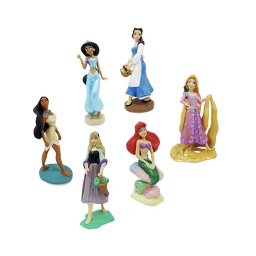 Disney Hercegnős 6 darabos csillogó figura szett 