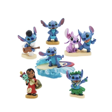 Disney Lilo és Stitch 6 darabos figura szett  Disney Lilo és Stitch 6 darabos figura szett