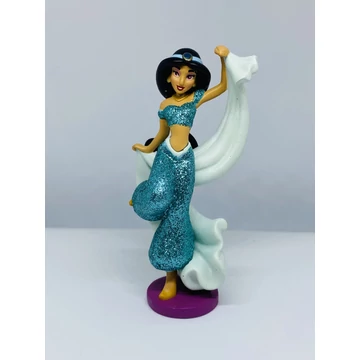 Disney Jázmin hercegnő csillogós figura 10 cm