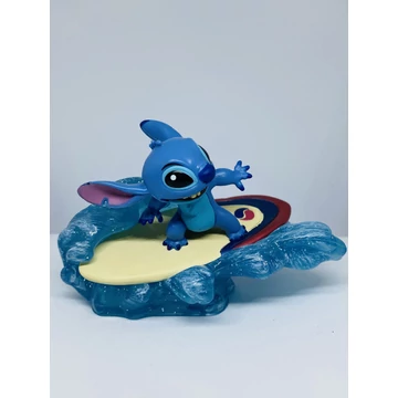 Disney Lilo és Stitch csillogós figura 12 cm (Szörfös Stitch)