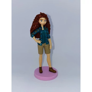 Disney Rontó Ralph mese ihlette "Laza" kényelmes ruhás Merida hercegnő figura 10 cm