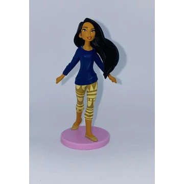 Disney Rontó Ralph mese ihlette "Laza" kényelmes ruhás Pocahontas hercegnő figura 10 cm