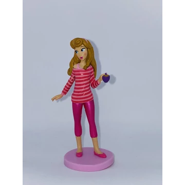 Disney Rontó Ralph mese ihlette "Laza" kényelmes ruhás Csipkerózsika hercegnő figura 10 cm