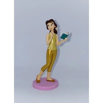 Disney Rontó Ralph mese ihlette "Laza" kényelmes ruhás Belle hercegnő figura 10 cm