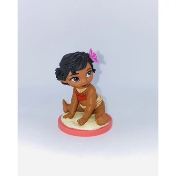 Disney Vaiana hercegnő animator baby baba figura 8 cm