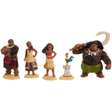 Disney Vaiana 5 darabos  figura szett