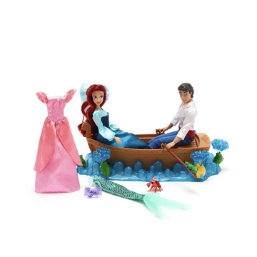 Disney Ariel+Eric csónakázós nagy szett 32cm