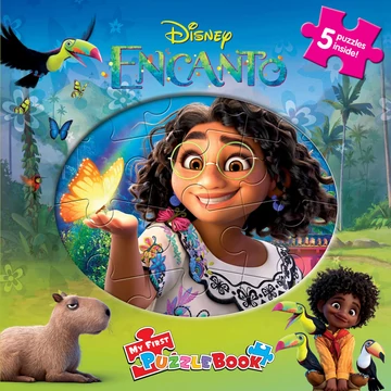 Disney Encanto puzzle könyv angol nyelvű