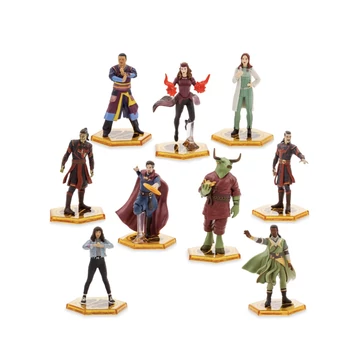 Marvel "Doctor Strange az őrület multiverzumában" figura szett 9 darabos Marvel "Doctor Strange az őrület multiverzumában" figura szett 9 darabos