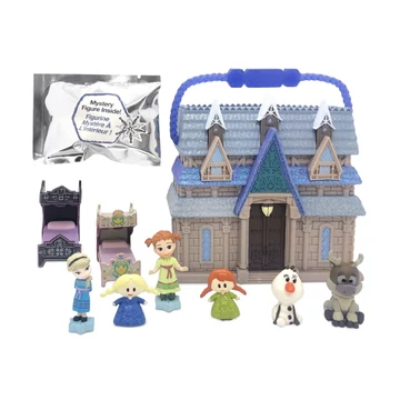 Disney Jégvarázs animator kastély/házikó szett 10 darabos Disney Jégvarázs animator kastély/házikó szett 10 darabos