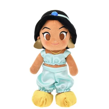 Disney Jázmin hercegnő öltöztethető plüss figura (nuiMOs)16 cm