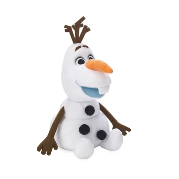 Disney Jégvarázs 2 Olaf  hópelyhes csillogó nagy plüss figura 33 cm 