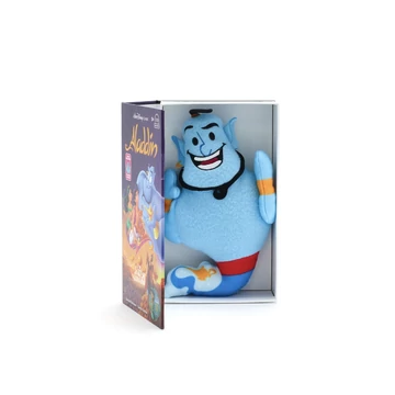Disney Aladdin  VHS kazetta tokba bujtatott Dzsinn plüss figura