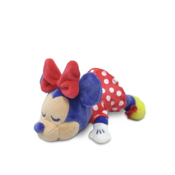 Disney Minnie egér alvó plüss figura / mini babzsák  (Cuddleez)
