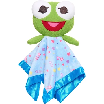 Muppet show / Berki a béka csörgős szundikendő plüss figura 30 cm