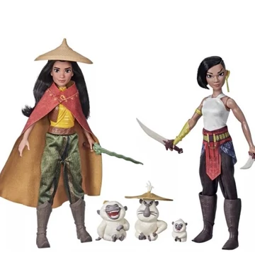 Disney Raya és az utolsó sárkány Raya, Namaari és Ongis majmos kiegészítőkkel szett 