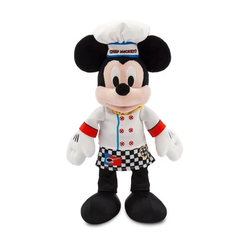 Disney Mickey egér séf jelmezes plüss figura 33 cm