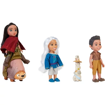 Disney Raya és az utolsó sárkány Raya,Sisi,Boun,TukTuk,Ongis majmok nagy játékkészlet 