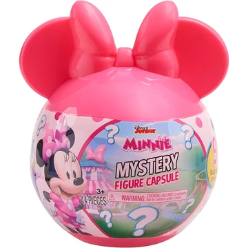 Disney "Mystery"  Minnie egér óriás fej 8 darab figurával és 1 darab matrica csomaggal 