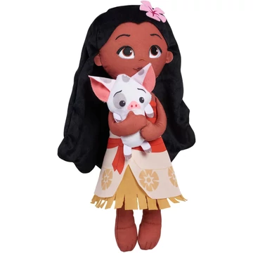 Disney Vaiana hercegnő kis barátjával Puaval  plüss figura 35 cm  (Disney Princess Lil' Friends)