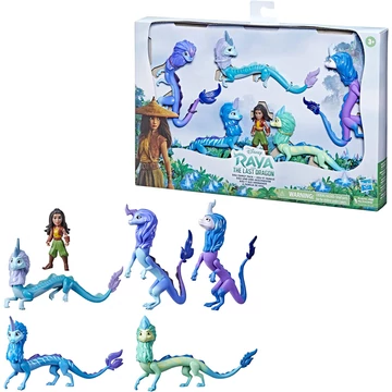 Disney Raya és az utolsó sárkány Sisu és családja figura szett 6 darabos 
