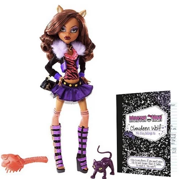 Monster High Clawdeen Wolf/Farkas lány  baba *ritka*