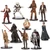 Star Wars "Az ébredő Erő" figura szett 10 darabos