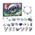 Disney Stitch karrakteres ékszer Adventi naptár, kalendárium szett 24 darabos 
