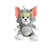 Tom és Jerry / Tom plüss figura 