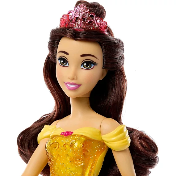 Disney Belle hercegnő baba csillogó különleges ruhában 30 cm (2023)