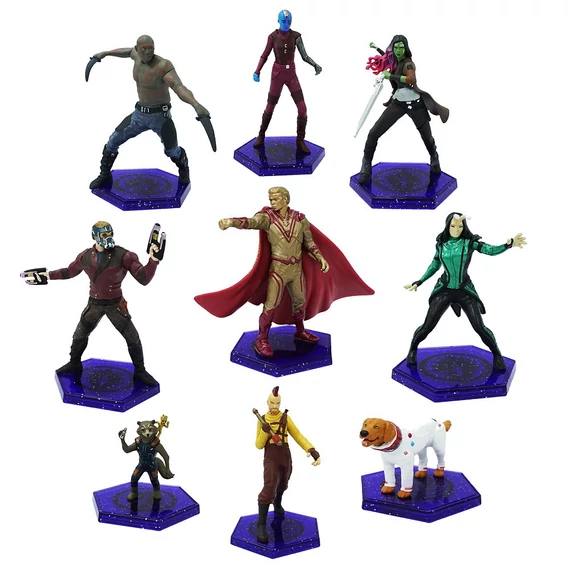 Marvel A galaxis őrzői  Vol. 3 "Guardians of the Galaxy"  figura szett 9 darabos  