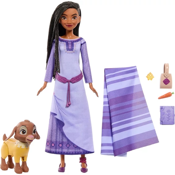 Disney  Wish Kívánság / Asha  baba Valentino figura szett kiegészítőkkel  