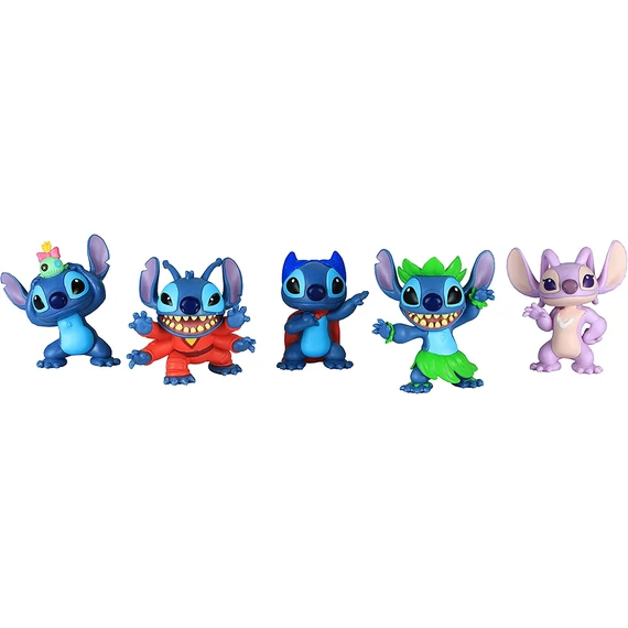 Disney Stitch és Lilo / Stitch figura szett 5 darabos 