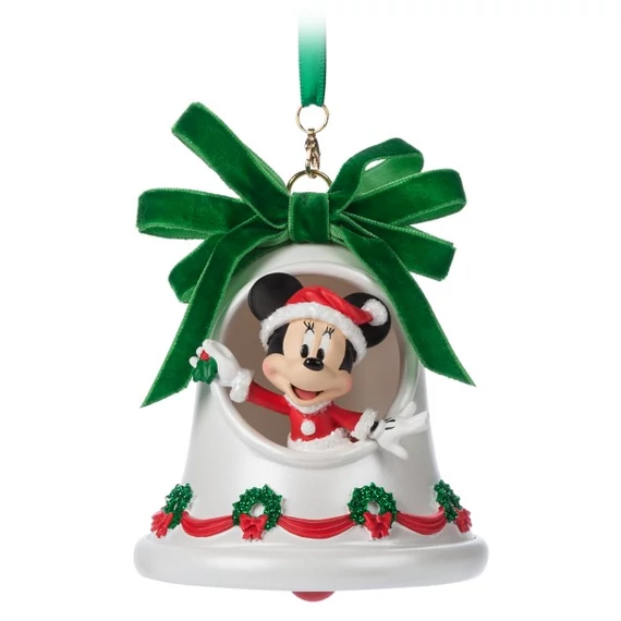 Disney Minnie egér harang alakú függő dísz / karácsonyfadísz