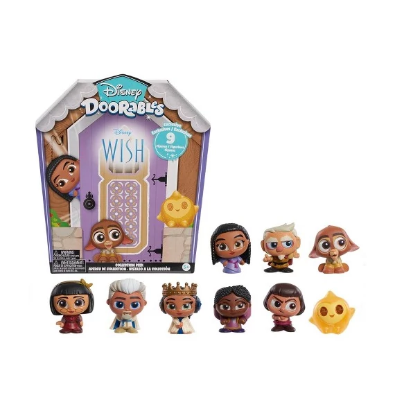 Disney Doorables Wish / Kívánság 9 darabos szett 