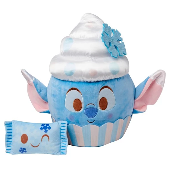 Disney Munchlings / Stitch téli muffin plüss kiegészítővel  40 cm 