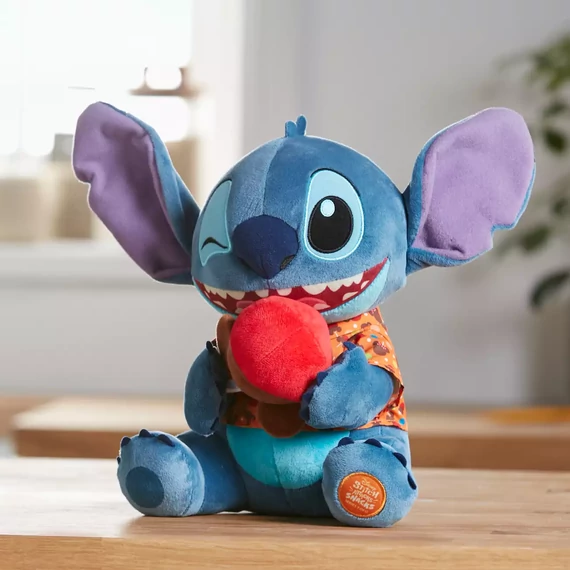 Disney Lilo és Stitch / Stitch plüss figura 9/12 (Stitch Attacks Snacks Alma)